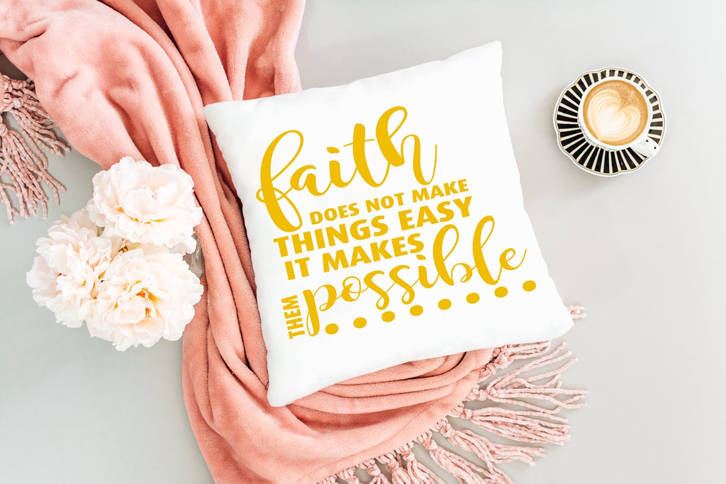 Faith and impossible pillow