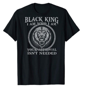 Black King I AM Who I am T-shirt /sweatshirts or hoodies