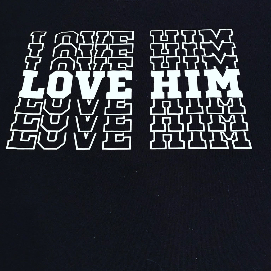 Love her love him couples T-shirt