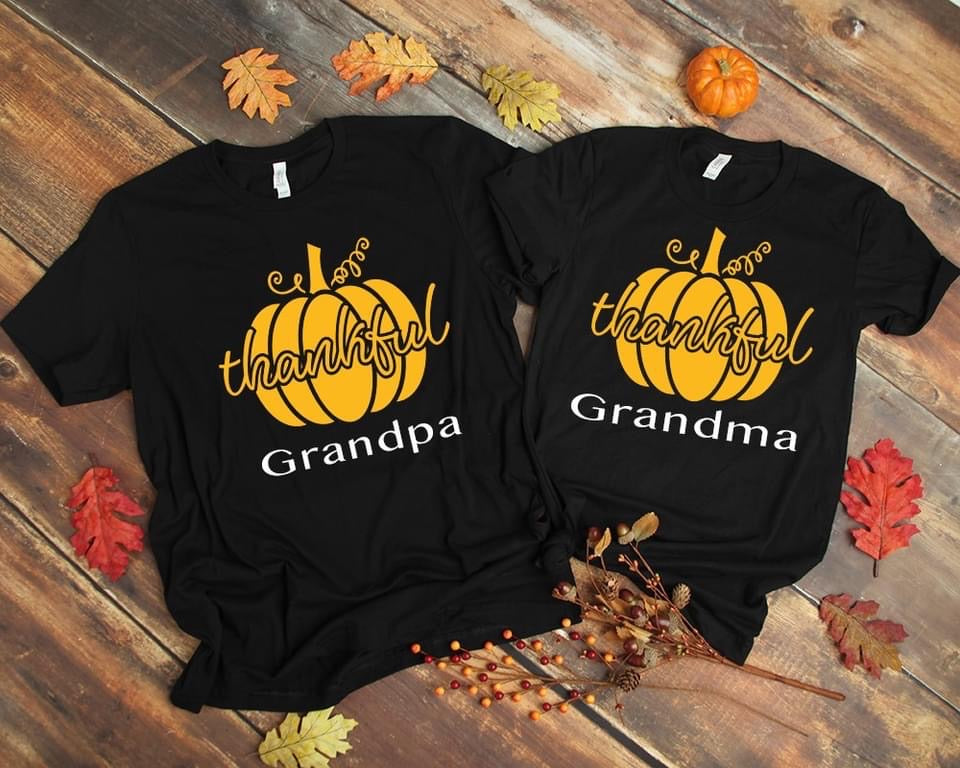 Pumpkin Thankful shirts